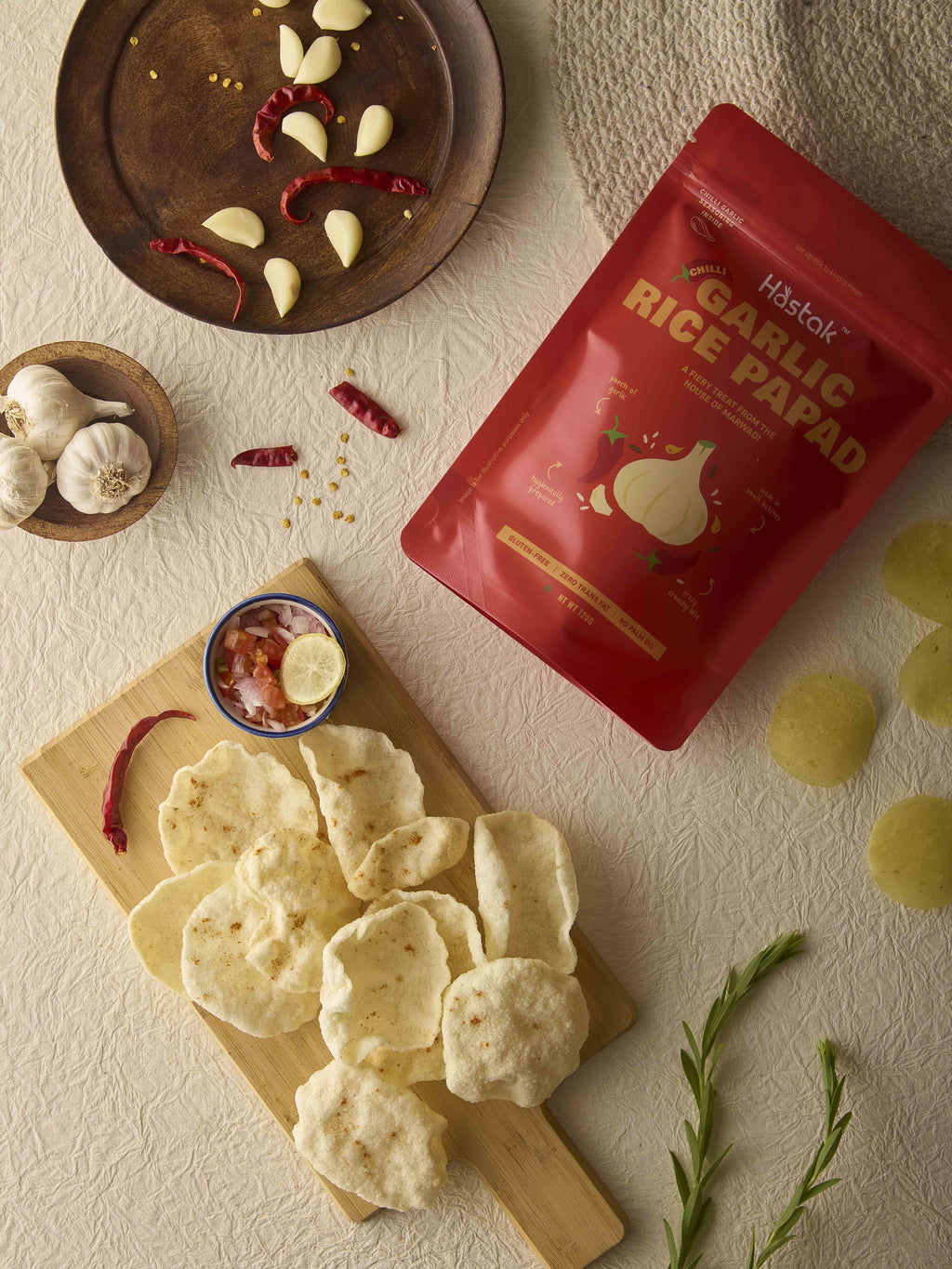 Fry n Roast Papad Combo- Pack of 4