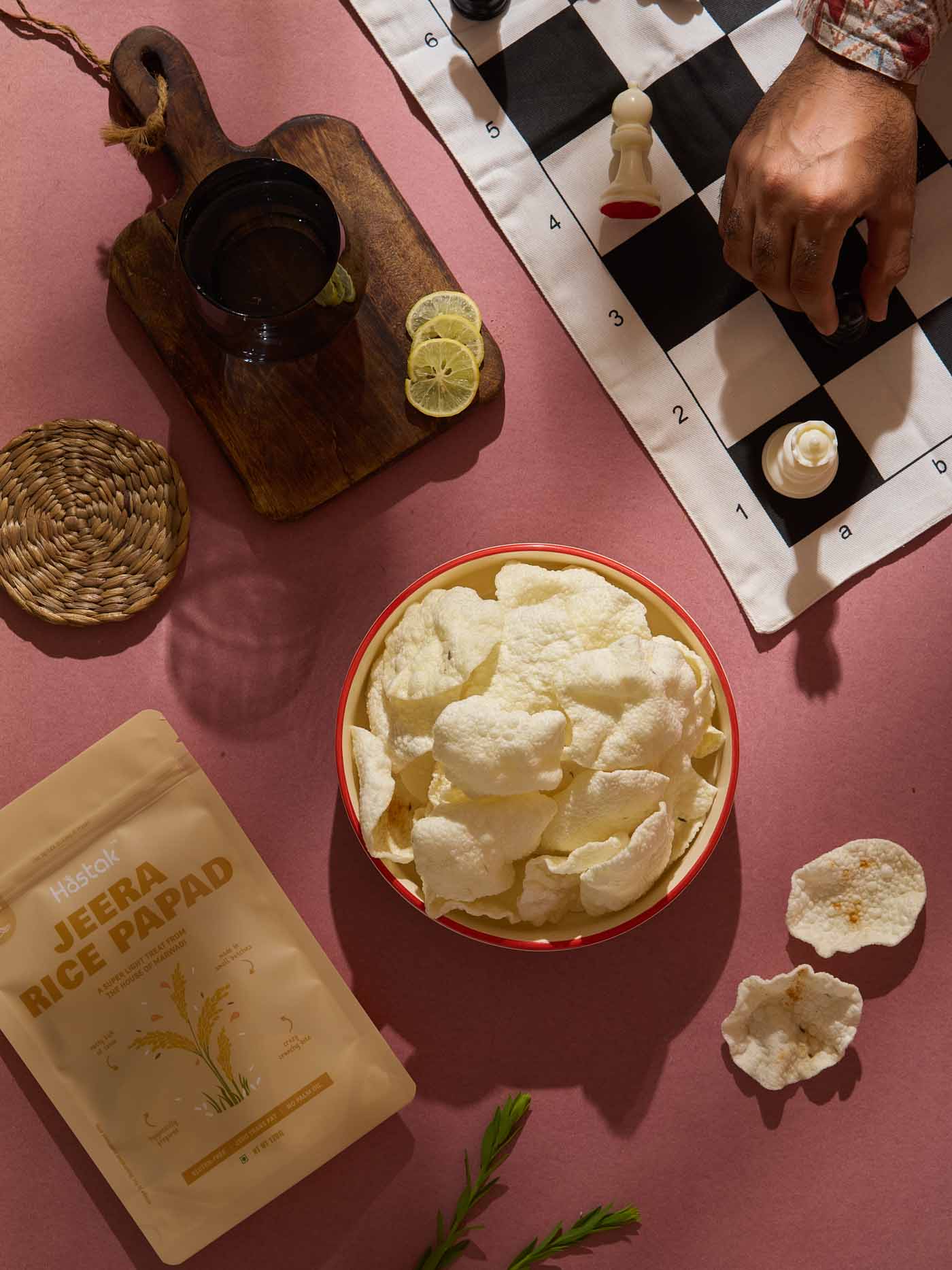 Jeera Rice Papad 120 gms