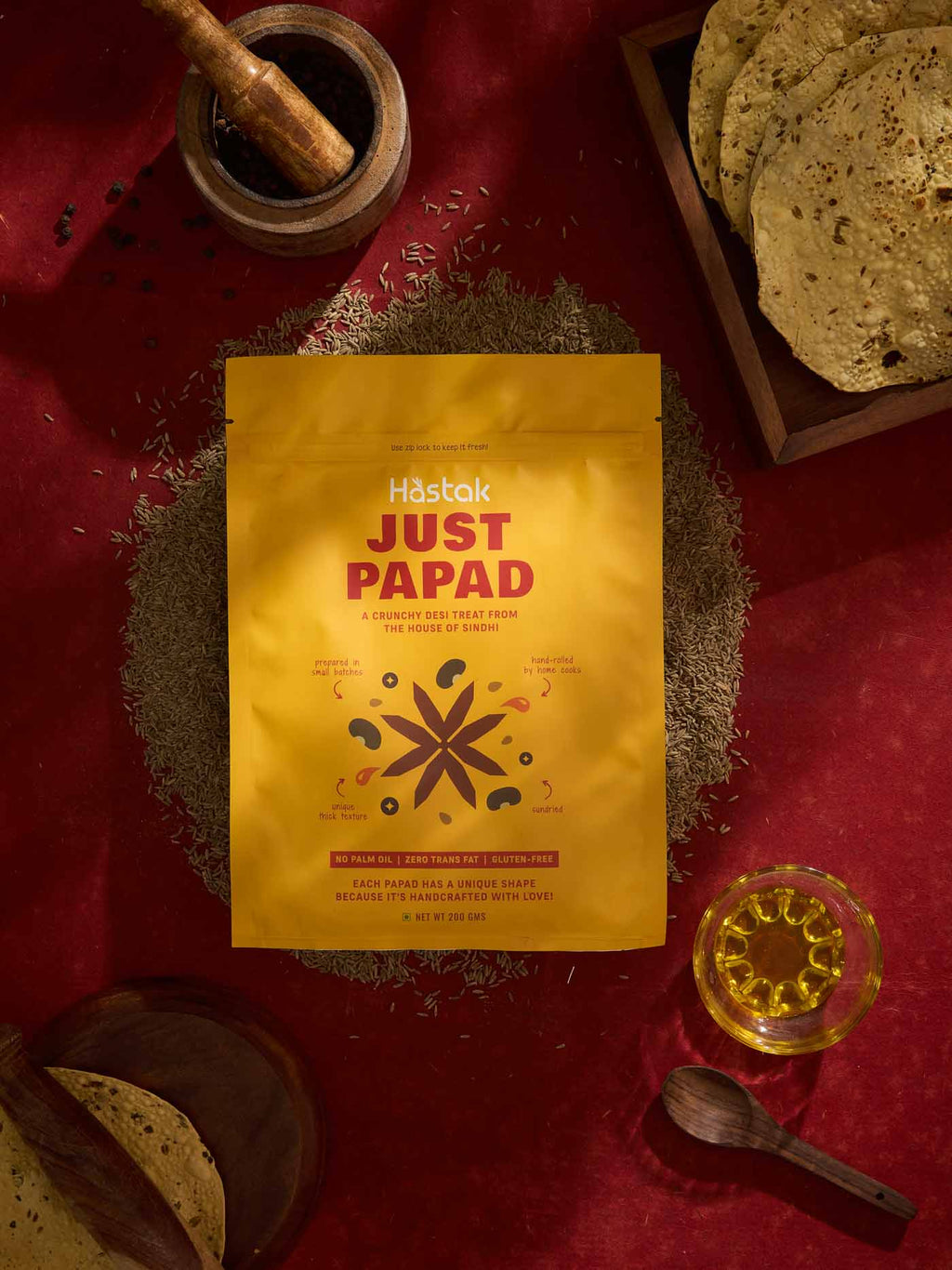 Sindhi Just Papad 200 gms