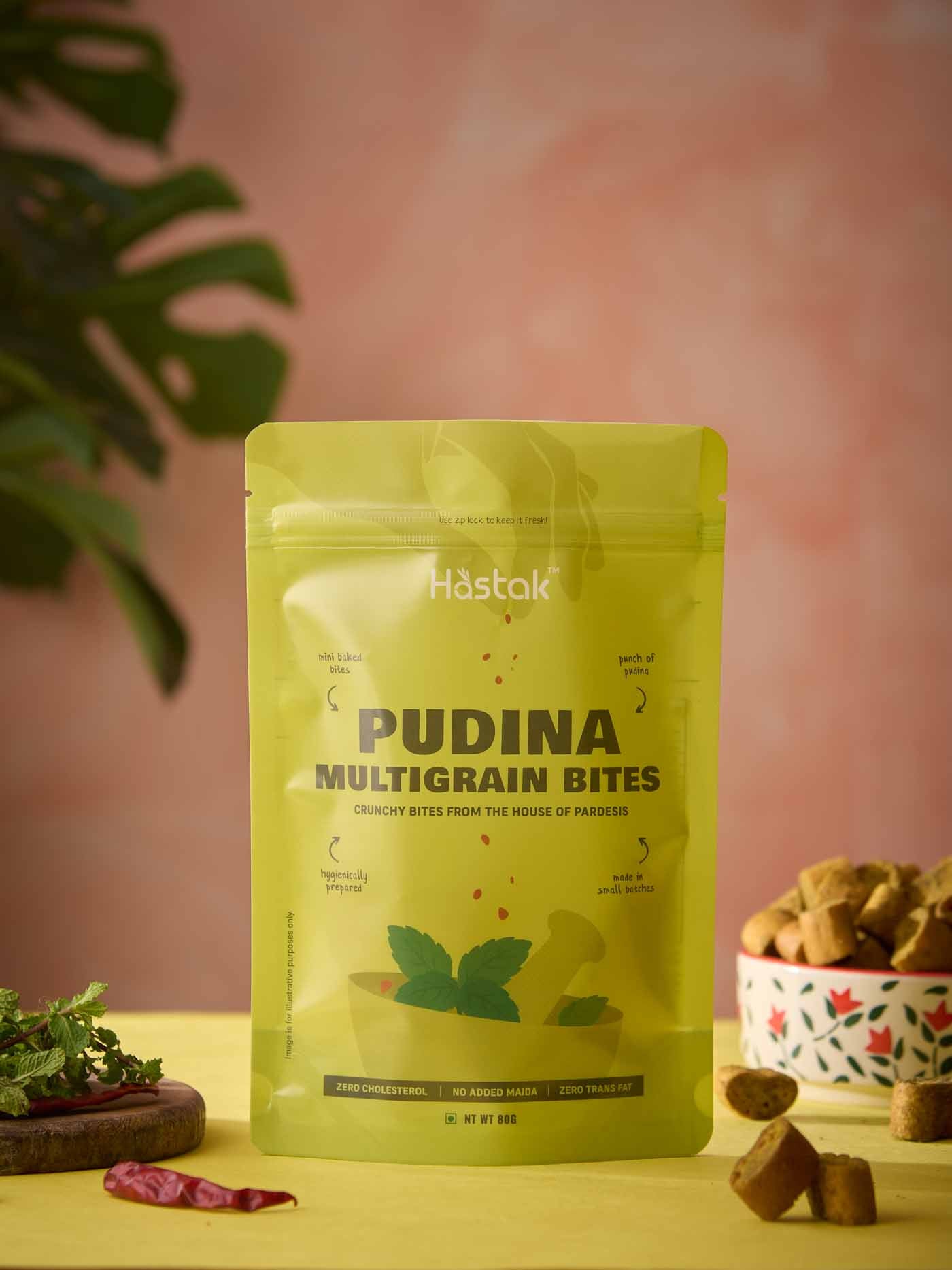 Pudina Multigrain Bites 80 gms